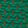 Dark Green Floral Buta Patterned Saree with Latkan Trimmings